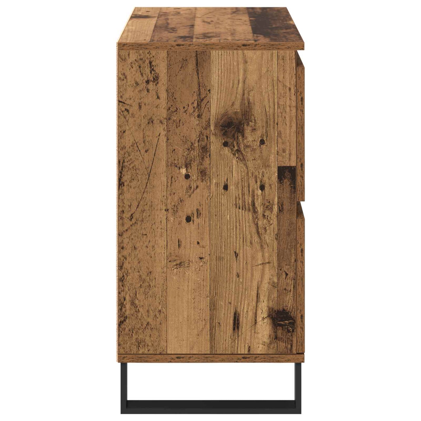vidaXL Sideboard 2 pcs Altholz 60 x 35 x 70 cm
