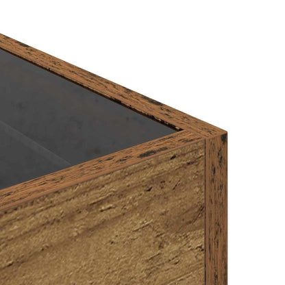 vidaXL Couchtisch Altholz 40 x 40 x 30 cm Holzwerkstoff