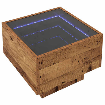 vidaXL Couchtisch Altholz 40 x 40 x 30 cm Holzwerkstoff