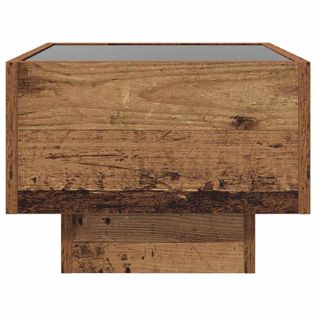 vidaXL Couchtisch Altholz 40 x 40 x 30 cm Holzwerkstoff