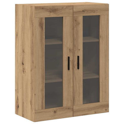 vidaXL Armoires murales 2 pcs Chêne artisan 69,5 x 34 x 90 cm