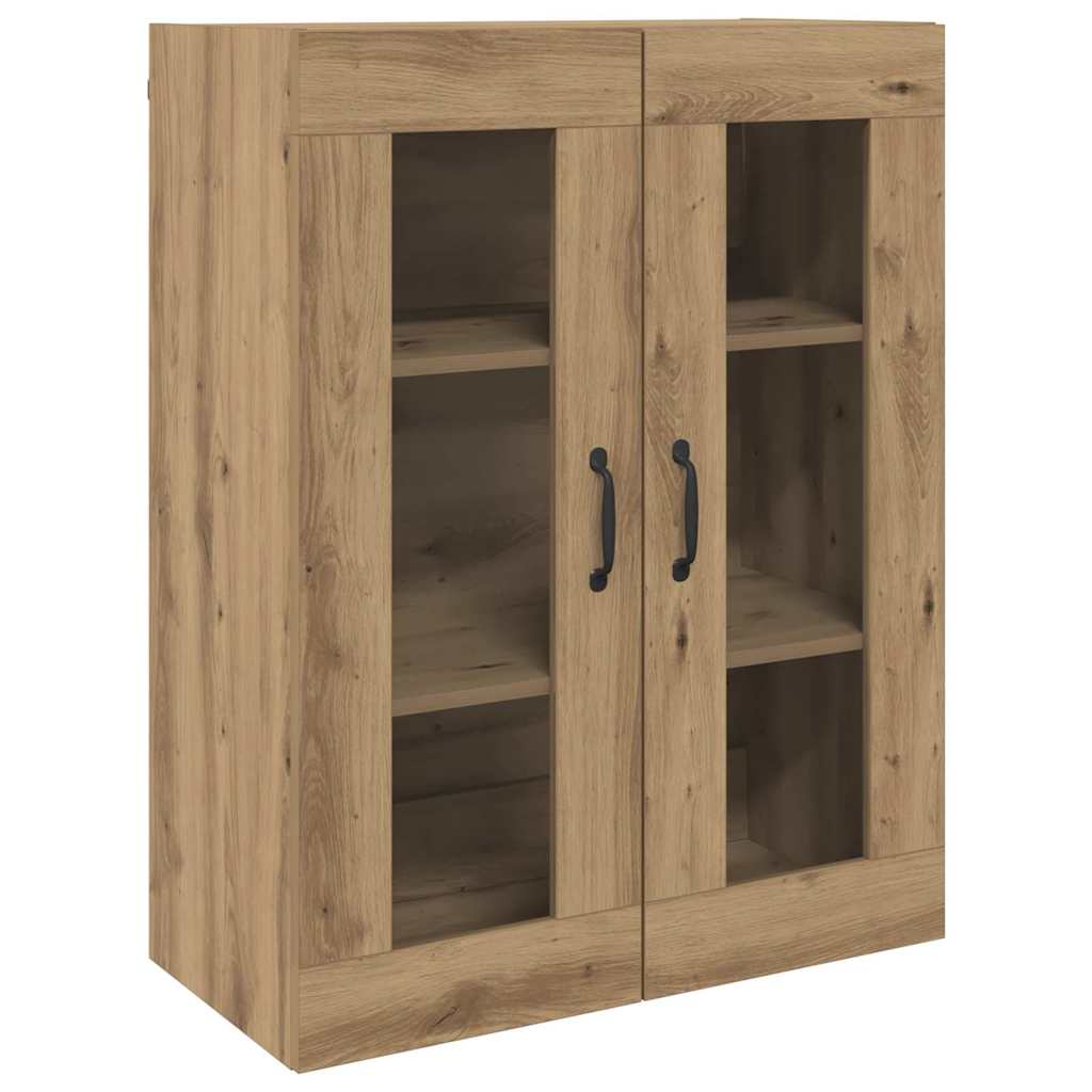 Highboard 2 pcs Artisan-Eiche Holzwerkstoff