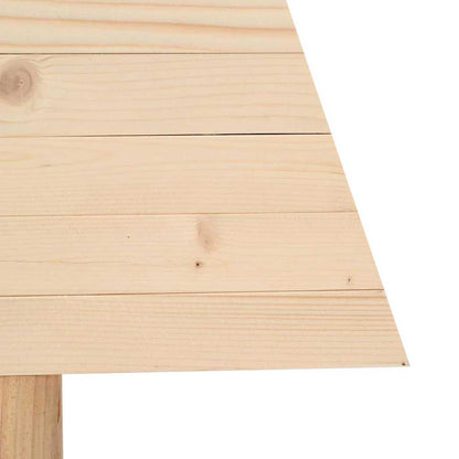 vidaXL Weihnachtsbäume mit Ständer Natur 60 cm Massivholz Kiefer