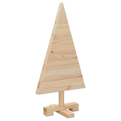 vidaXL Weihnachtsbäume mit Ständer Natur 60 cm Massivholz Kiefer