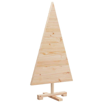 vidaXL Weihnachtsbäume mit Ständer Natur 90 cm Massivholz Kiefer