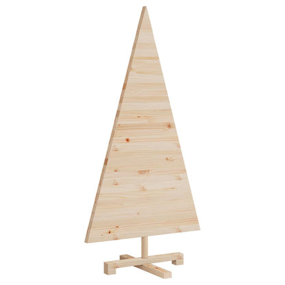 vidaXL Weihnachtsbäume mit Ständer Natur 120 cm Massivholz Kiefer