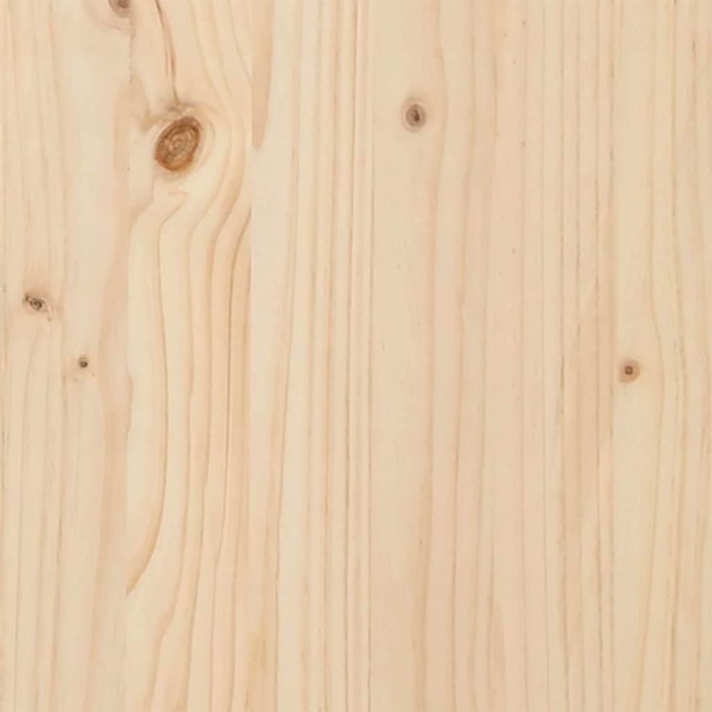 vidaXL Weihnachtsbäume mit Ständer Natur 150 cm Massivholz Kiefer