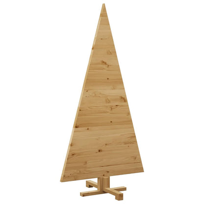 vidaXL Weihnachtsbäume mit Ständer Braun 150 cm Massivholz Kiefer