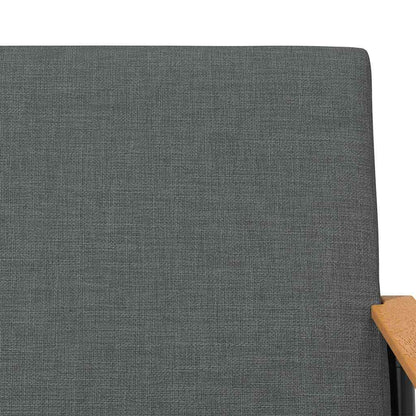 vidaXL Sessel Dunkelgrau 59 x 75 x 78 cm Stoff