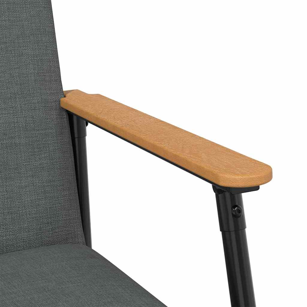 vidaXL Sessel Dunkelgrau 59 x 75 x 78 cm Stoff