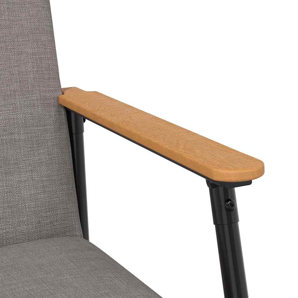 Sessel Taupe 59 x 75 x 78 cm Stoff