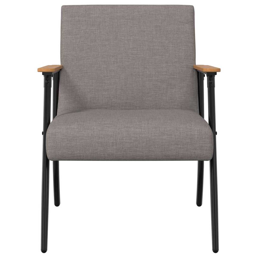 Sessel Taupe 59 x 75 x 78 cm Stoff