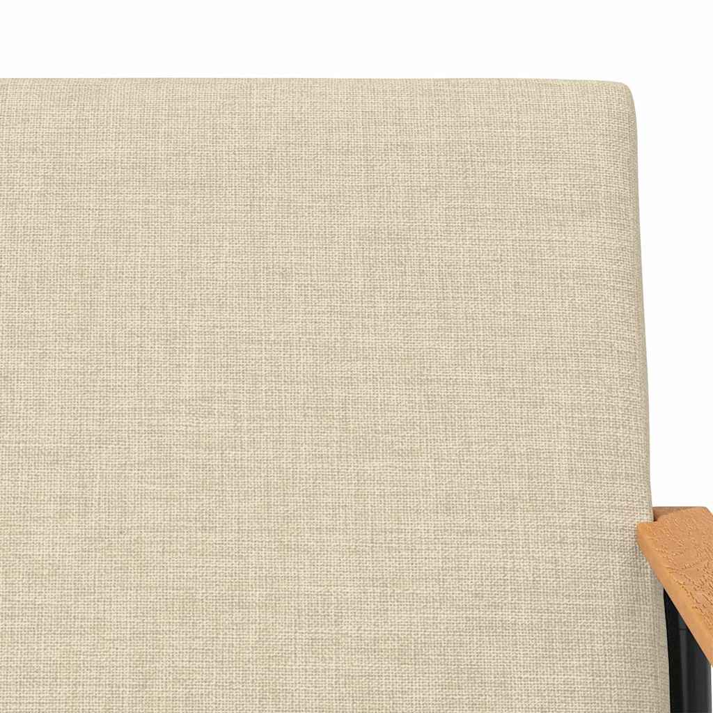 vidaXL Sessel Creme 59 x 75 x 78 cm Stoff