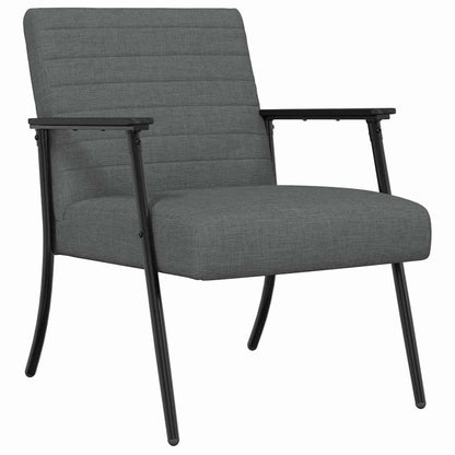 vidaXL Sessel Dunkelgrau 59 x 75 x 78 cm Stoff