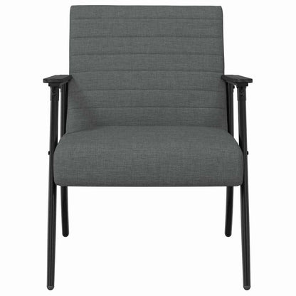 vidaXL Sessel Dunkelgrau 59 x 75 x 78 cm Stoff