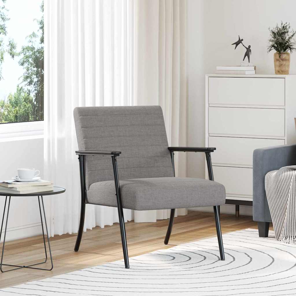 Sessel Taupe 59 x 75 x 78 cm Stoff