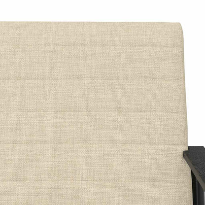 Sessel Creme 59 x 75 x 78 cm Stoff