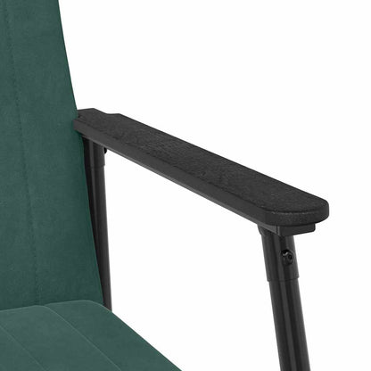 vidaXL Sessel Dunkelgrün 59 x 75 x 78 cm Samt
