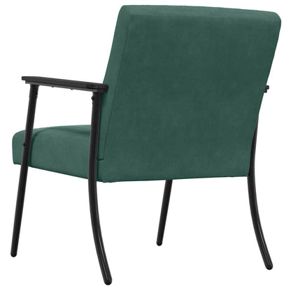 vidaXL Sessel Dunkelgrün 59 x 75 x 78 cm Samt