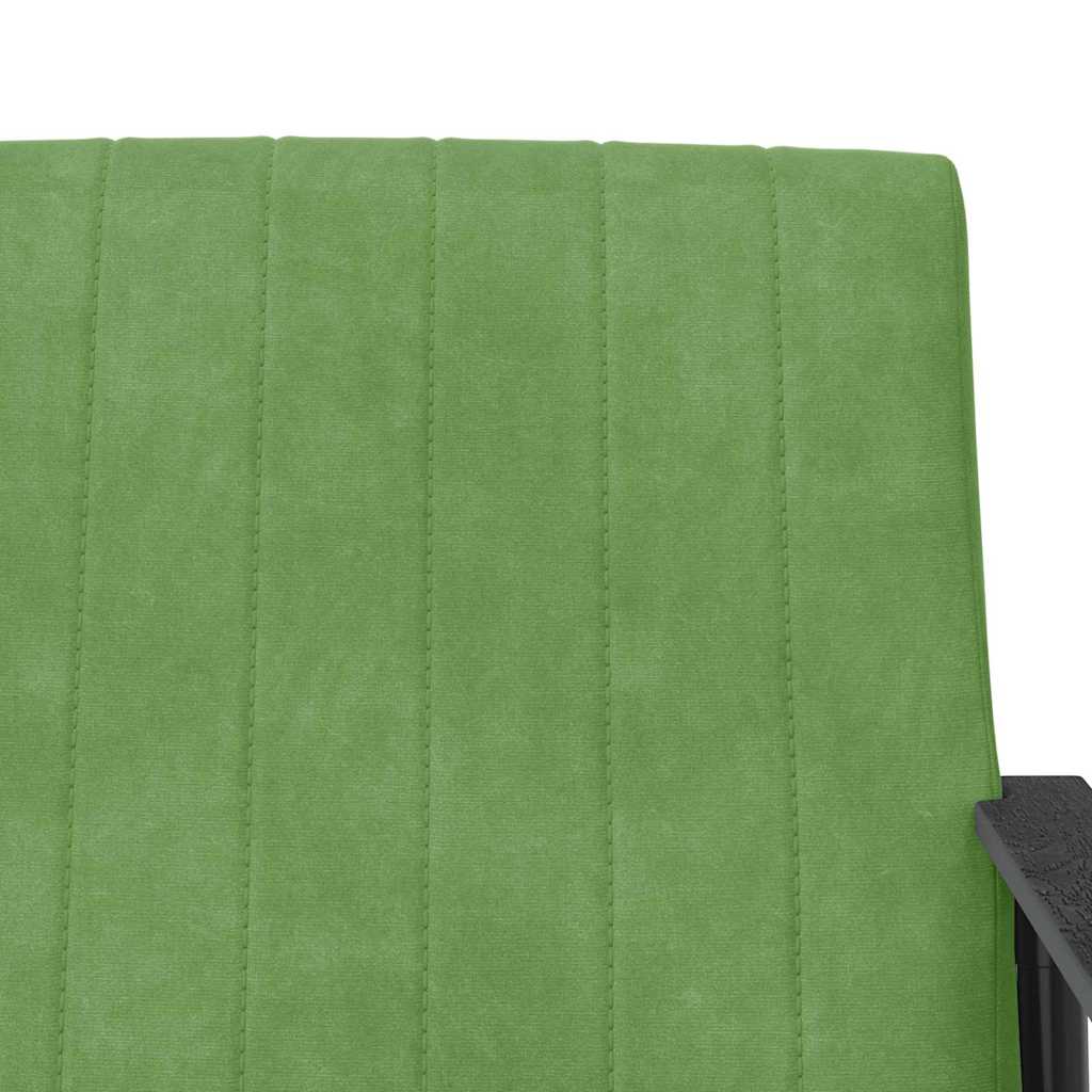 vidaXL Sessel Hellgrün 59 x 75 x 78 cm Samt