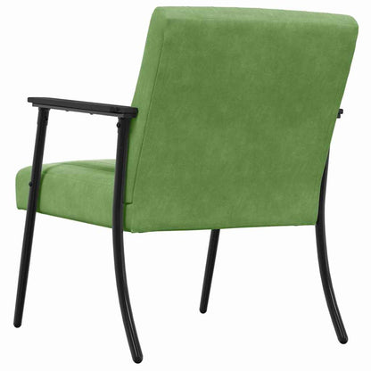 vidaXL Sessel Hellgrün 59 x 75 x 78 cm Samt
