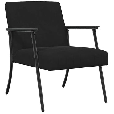 vidaXL Sessel Schwarz 59 x 75 x 78 cm Samt