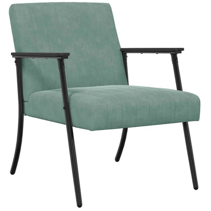 vidaXL Sessel Meergrün 59 x 75 x 78 cm Samt