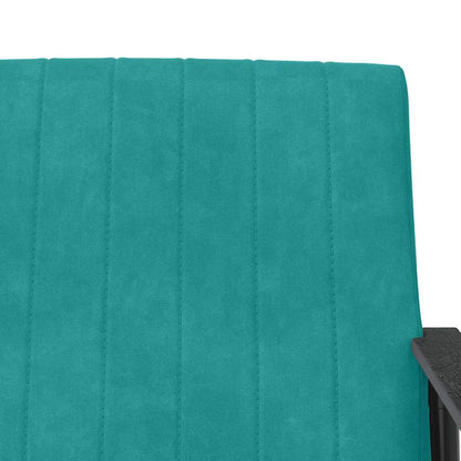 vidaXL Sessel Türkis 59 x 75 x 78 cm Samt