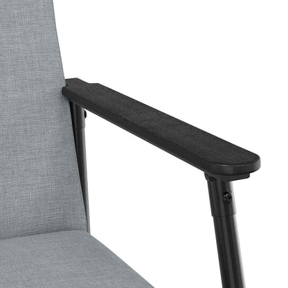 vidaXL Sessel Hellgrau 59 x 75 x 78 cm Stoff