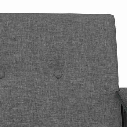 vidaXL Sessel Dunkelgrau 59 x 75 x 78 cm Stoff