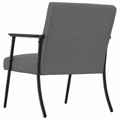vidaXL Sessel Dunkelgrau 59 x 75 x 78 cm Stoff
