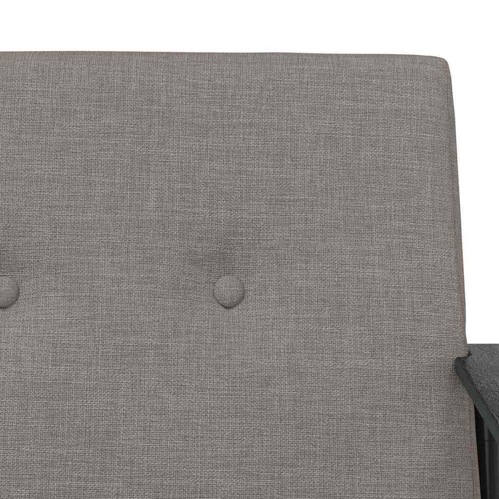 Sessel Taupe 59 x 75 x 78 cm Stoff