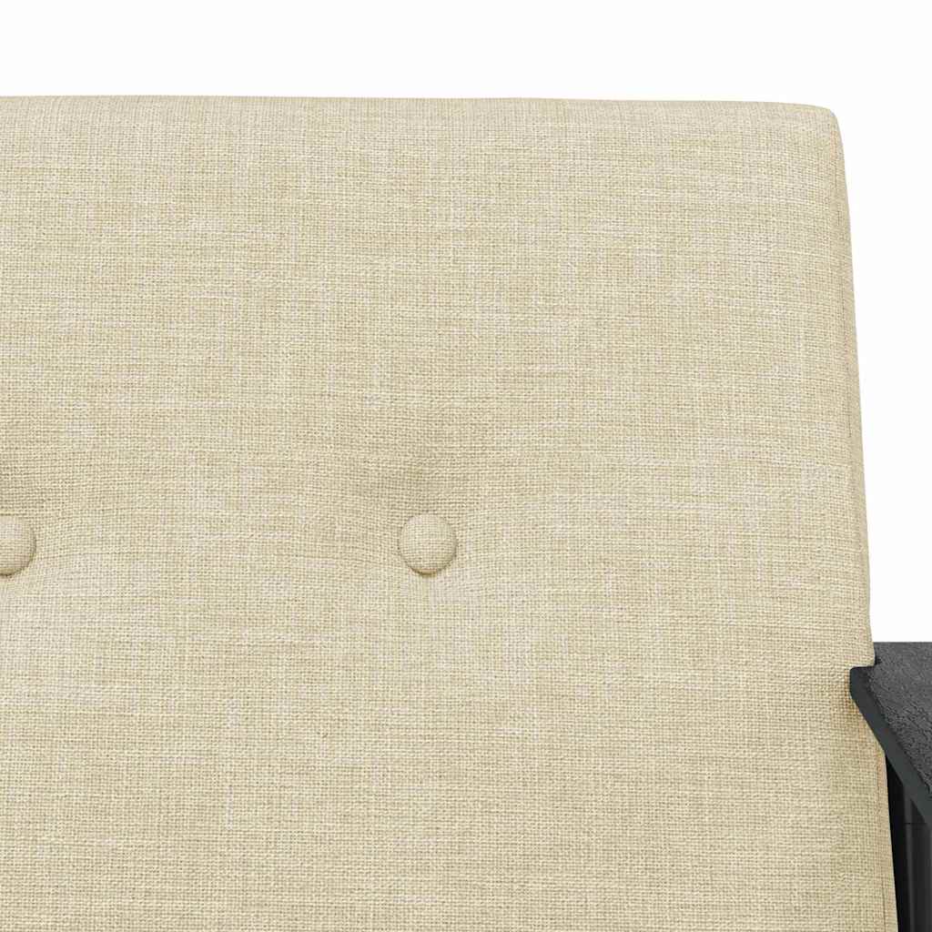 Sessel Creme 59 x 75 x 78 cm Stoff