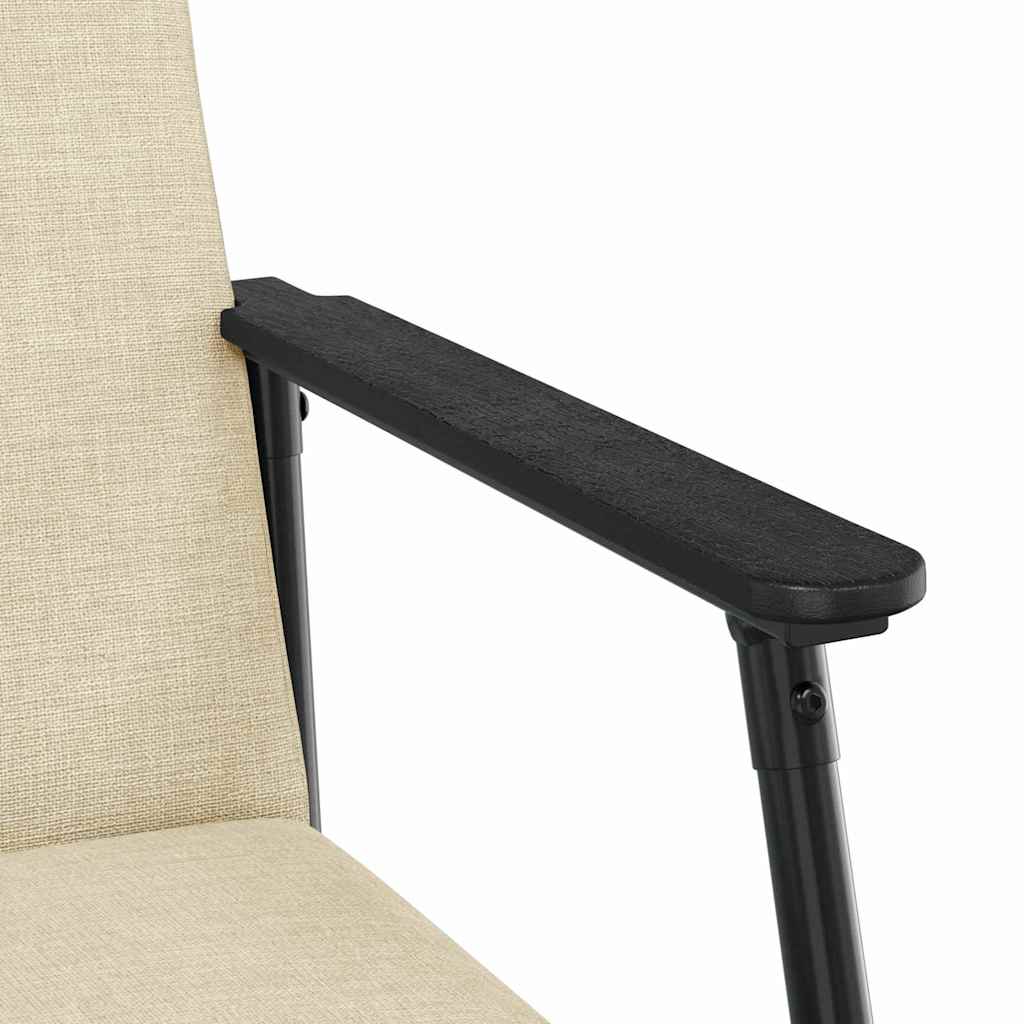 Sessel Creme 59 x 75 x 78 cm Stoff