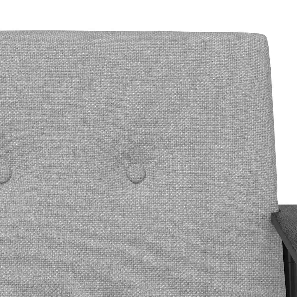 Sessel Wolkengrau 59 x 75 x 78 cm Stoff