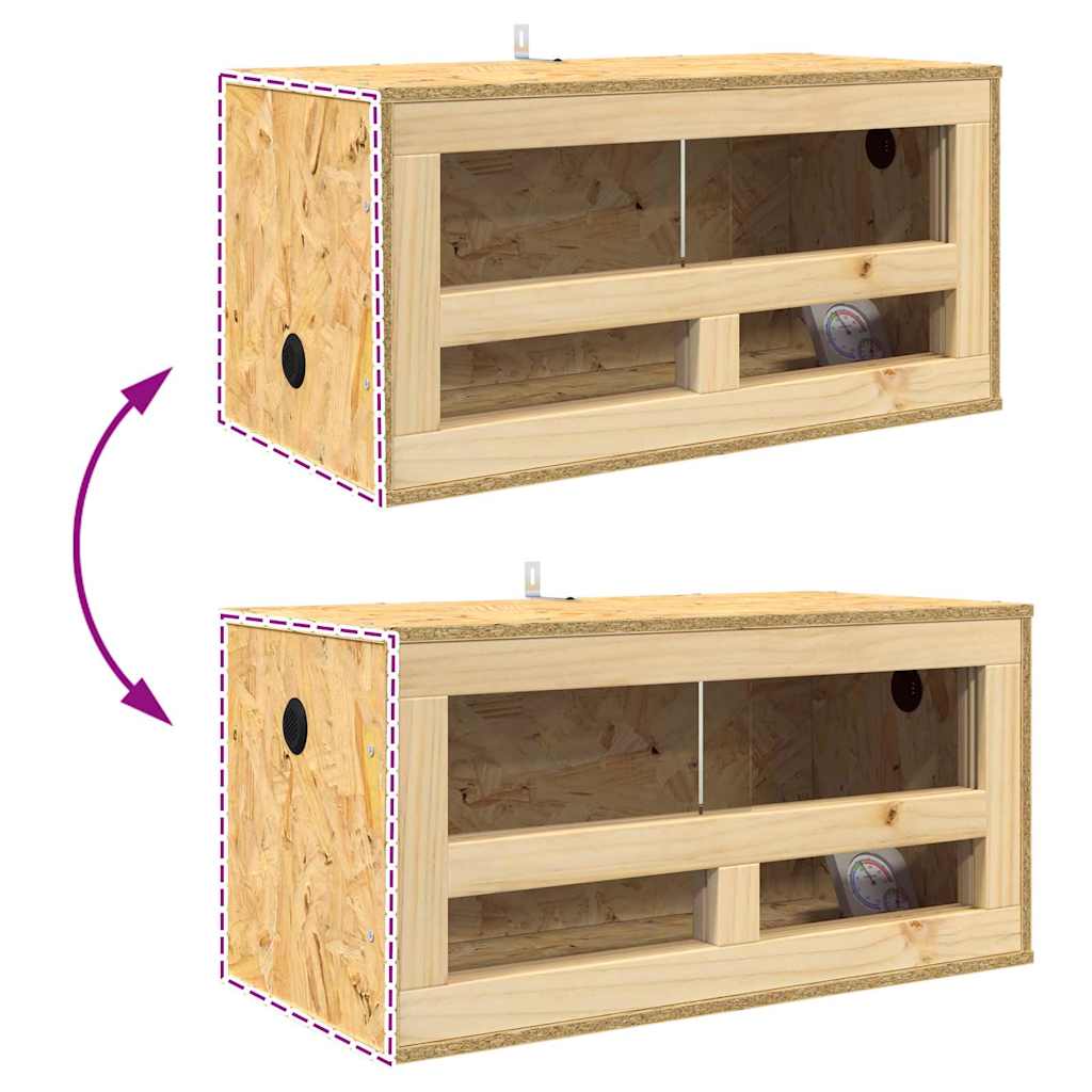 Terrarium Braun 60 x 30 x 30 cm OSB