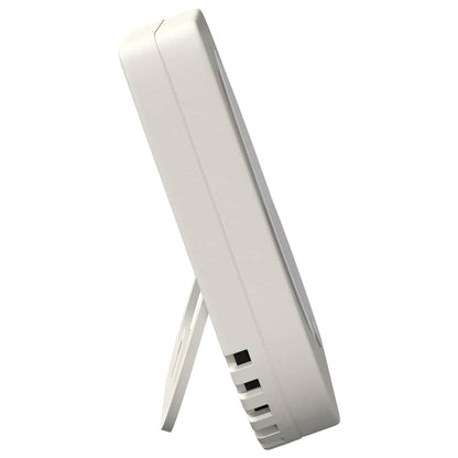 Thermo-Hygrometer Weiß 7,5 x 7,5 x 1,2 cm ABS