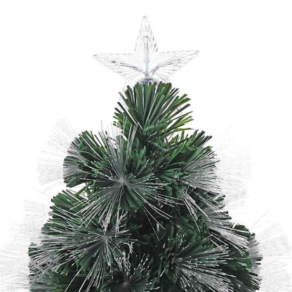 vidaXL Künstlicher Weihnachtsbaum mit 50 LEDs Grün 64 cm PVC