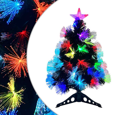vidaXL Künstlicher Weihnachtsbaum mit 50 LEDs Grün 64 cm PVC