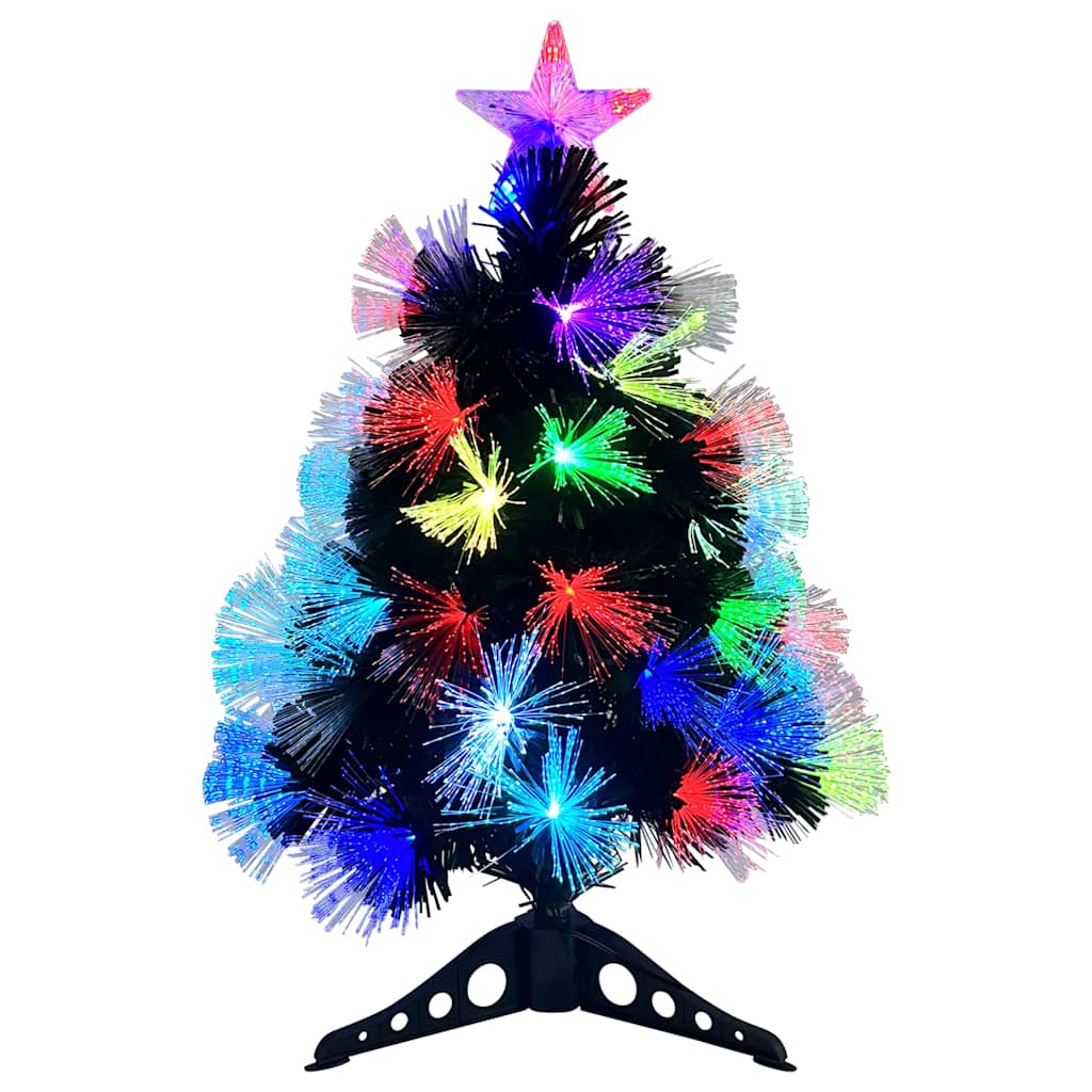 vidaXL Künstlicher Weihnachtsbaum mit 50 LEDs Grün 64 cm PVC