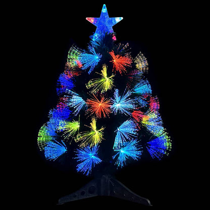 vidaXL Künstlicher Weihnachtsbaum mit 50 LEDs Grün 64 cm PVC