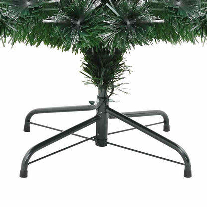 vidaXL Künstlicher Weihnachtsbaum mit 160 LEDs Grün 150 cm PVC