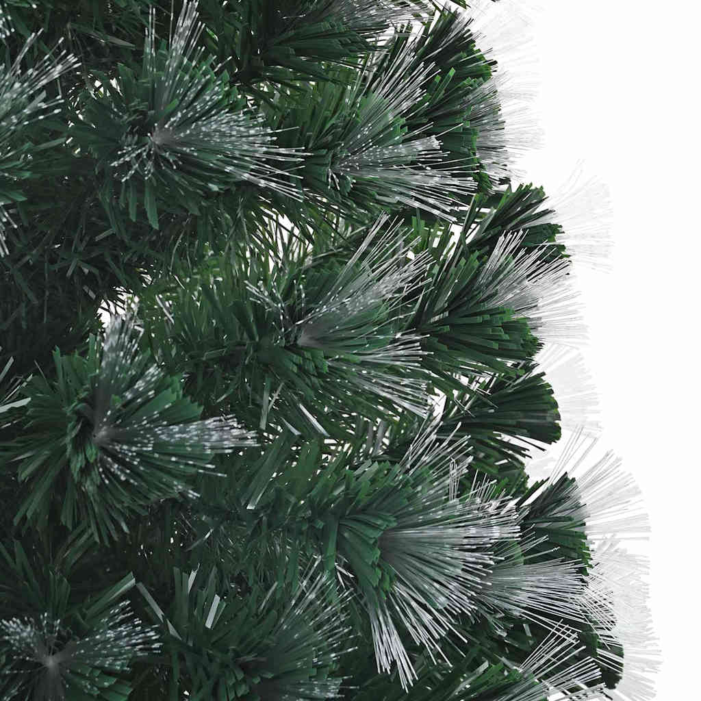 Künstlicher Weihnachtsbaum mit 250 LEDs Grün 210 cm PVC