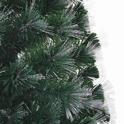 Künstlicher Weihnachtsbaum mit 250 LEDs Grün 210 cm PVC