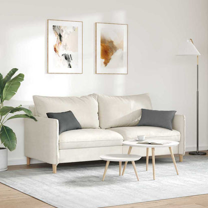 vidaXL Sofakissen 2 pcs Dunkelgrau 50 x 30 cm Stoff