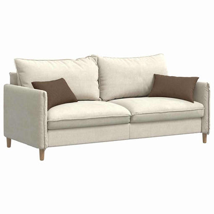 vidaXL Sofakissen 2 pcs Braun 50 x 30 cm Stoff