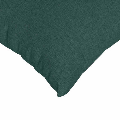 vidaXL Sofakissen 2 pcs Dunkelgrün 50 x 30 cm Stoff