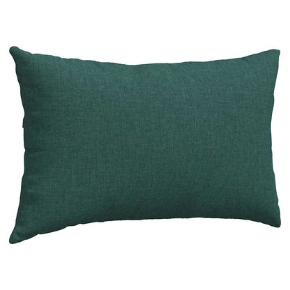 vidaXL Sofakissen 2 pcs Dunkelgrün 50 x 30 cm Stoff