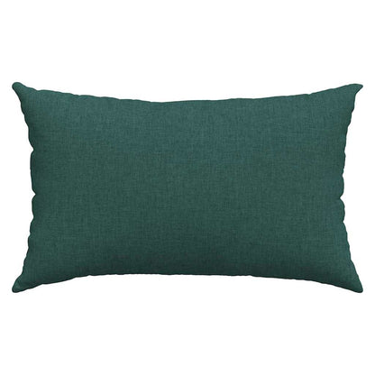 vidaXL Sofakissen 2 pcs Dunkelgrün 50 x 30 cm Stoff