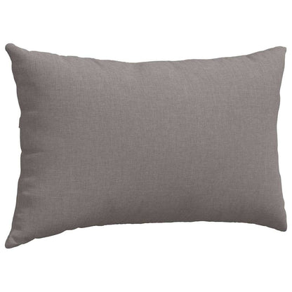 vidaXL Sofakissen 2 pcs Taupe 50 x 30 cm Stoff